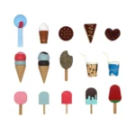 ⁦דוכן/עגלת גלידה מעץ לילדים⁩ – תמונה ⁦2⁩