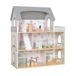 ⁦בית בובות דגם ליבי בצבעי פסטל⁩ – תמונה ⁦2⁩