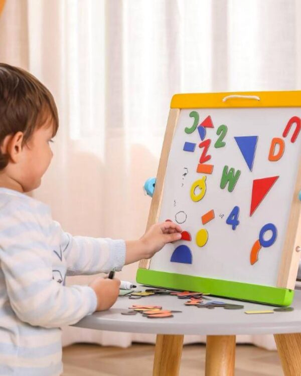 ⁦לוח מגנטי דו-צדדי למחיקה ולגיר⁩ – תמונה ⁦2⁩