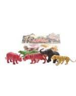 סט חיות בר צבעוניות