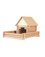 ⁦בית עץ להרכבה עצמית (72 חלקים)⁩ – תמונה ⁦3⁩