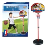 ⁦מתקן כדורסל לילדים – כדור, טבעת ומשאבה⁩ – תמונה ⁦2⁩