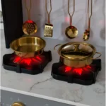 ⁦מטבח עץ לילדים – שחור יוקרתי⁩ – תמונה ⁦5⁩