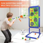 ⁦קליעה למטרה ברובה כדורי ספוג – משחק תחרותי⁩ – תמונה ⁦3⁩