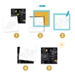 ⁦יצירה לקטנים - תמונות בנקודות Djeco⁩ – תמונה ⁦4⁩