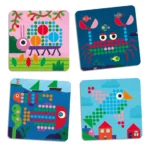 ⁦לימודי - מוזאיקה מיני חיות Djeco⁩ – תמונה ⁦7⁩