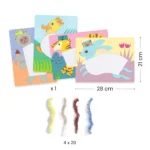 ⁦יצירה - כובעים פלאפים Djeco⁩ – תמונה ⁦5⁩