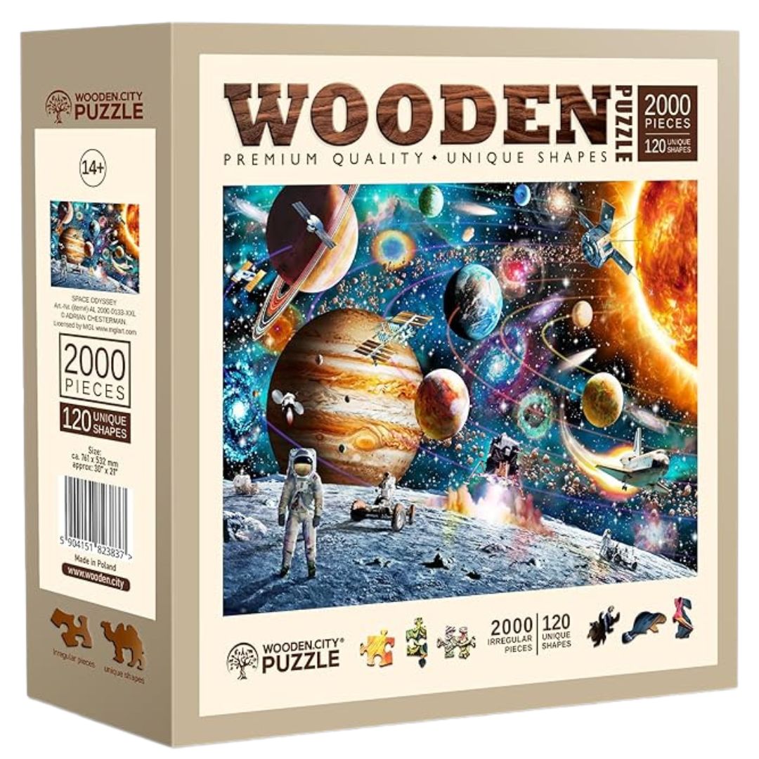 a2 חלל - פאזל עץ 2000 חלקים – תמונה 1