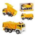 ⁦משאית עפר צהובה – עם אורות וקולות⁩ – תמונה ⁦2⁩