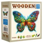 פרפר צבעוני – פאזל עץ 150 חלקים