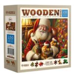 סנטה והארנבות | פאזל עץ 150 חלקים