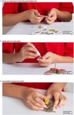 ⁦הרכבה/הדבקה דמויות חג המולד 3D - יוגי Eugy⁩ – תמונה ⁦8⁩