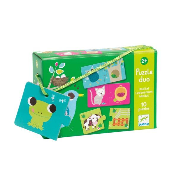 פאזל לקטנים - הבית Djeco