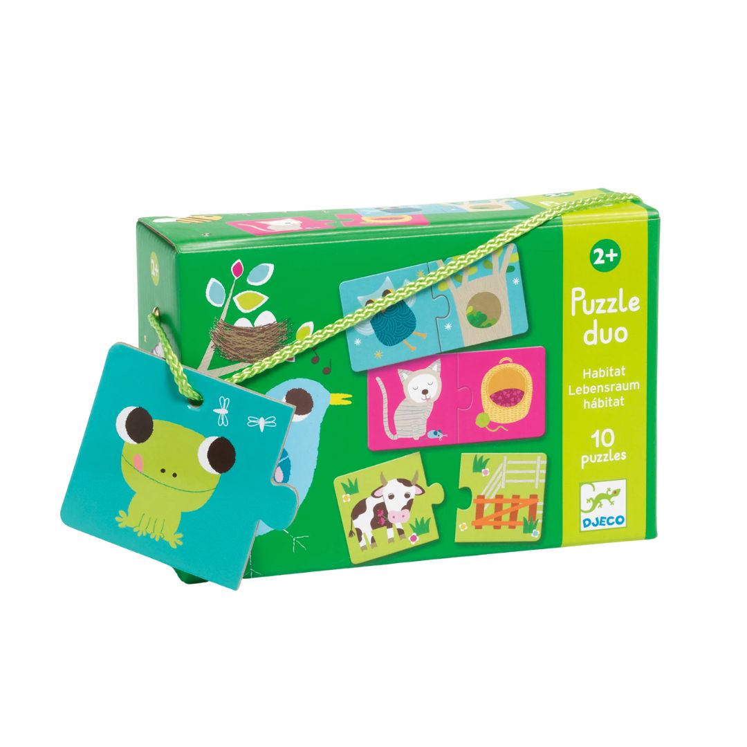 toys (1) פאזל לקטנים - הבית Djeco – תמונה 1