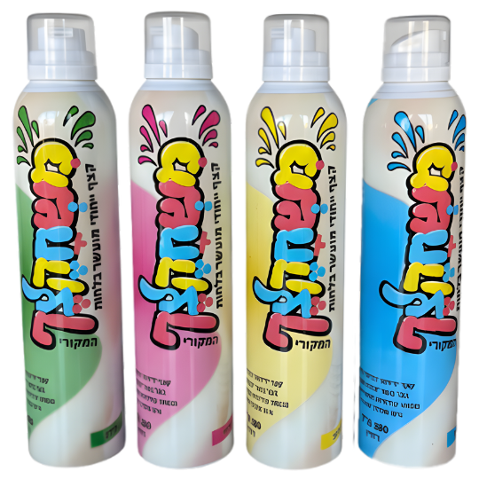 1 (3) משחקצף (ערכת 5 צבעים) – תמונה 1