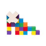 ⁦קוביות מגנטיות צבעוניות - 60 חלקים⁩ – תמונה ⁦9⁩