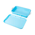 ⁦מגש כחול איכותי עם מכסה⁩ – תמונה ⁦2⁩