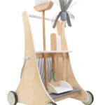 ⁦עגלת ניקיון מעץ מלא ואיכותי⁩ – תמונה ⁦6⁩