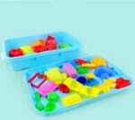 ⁦מגש כחול איכותי עם מכסה⁩ – תמונה ⁦3⁩