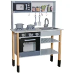 ⁦מטבח עץ לילדים דגם רון – עם אורות, צלילים ואביזרים⁩ – תמונה ⁦2⁩