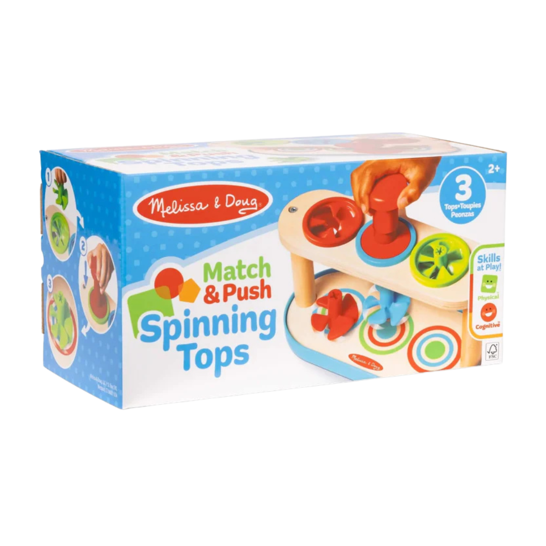 1 סט סביבונים להתאמה ודחיפה – Melissa & Doug – תמונה 1