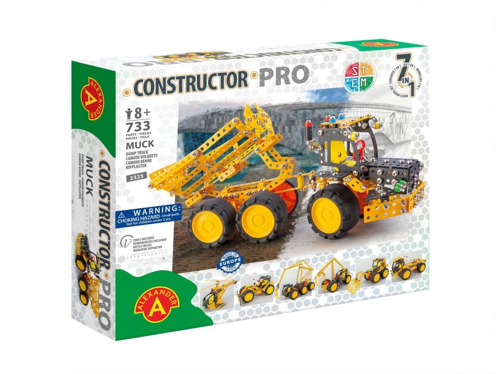 30242-4 Constructor MUCK – מהנדס צעיר ערכת בנייה 7 דגמים – תמונה 1