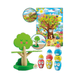 ⁦משחק איזון ופאזל – ציפורים שמחות על העץ | Lisciani⁩ – תמונה ⁦4⁩