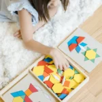 ⁦לוח צורות גאומטריות מעץ – Melissa & Doug⁩ – תמונה ⁦7⁩