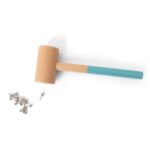 ⁦משחק הך פטיש מהמם לוח שעם עם מסגרת – Hammer tap game⁩ – תמונה ⁦7⁩