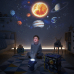 ⁦מקרן NIGHT SKY – הקרנת גלקסיות, כוכבים ושמי הלילה⁩ – תמונה ⁦7⁩