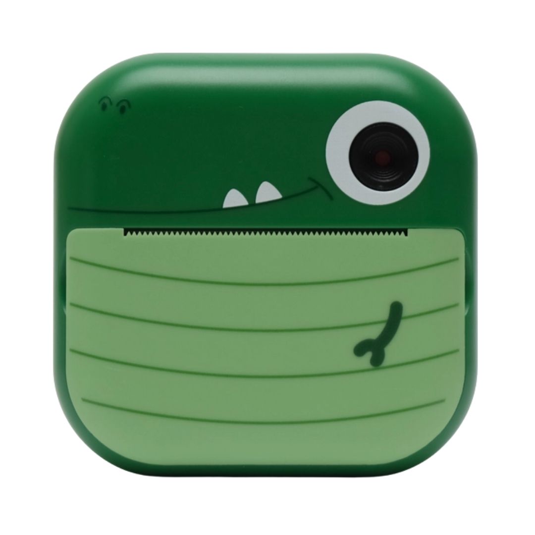 9 מצלמה לילדים עם הדפסה מיידית - תנין – תמונה 1