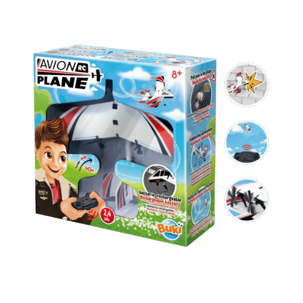 מטוס קל R/C מבית Buki France – מטוס שלט לילדים