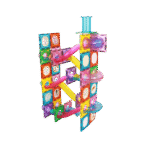 ⁦מסלולים מגנטים 110 חלקים כולל 4 כדורים ( 2 כדורי LED זוהרים)⁩ – תמונה ⁦5⁩