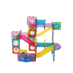 ⁦מסלולים מגנטים 110 חלקים כולל 4 כדורים ( 2 כדורי LED זוהרים)⁩ – תמונה ⁦3⁩