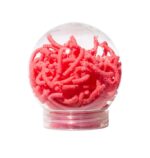 ⁦Noodlez – משחק סנסורי נודלס – קופסה אחת עגולה 50 גרם – אדום/ סגול/ צהוב/ טורקיז⁩ – תמונה ⁦5⁩