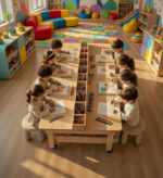 ⁦שולחן עץ לכיתות⁩ – תמונה ⁦4⁩