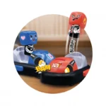 ⁦סופר קארטינג על שלט – סט 2 רכבים עם מצבי מרוץ וקרב Buki France⁩ – תמונה ⁦2⁩