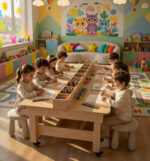 ⁦שולחן עץ לכיתות⁩ – תמונה ⁦3⁩