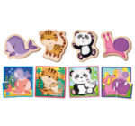 ⁦פאזל חיות מעץ – פאזל מונטסורי | Lisciani⁩ – תמונה ⁦2⁩