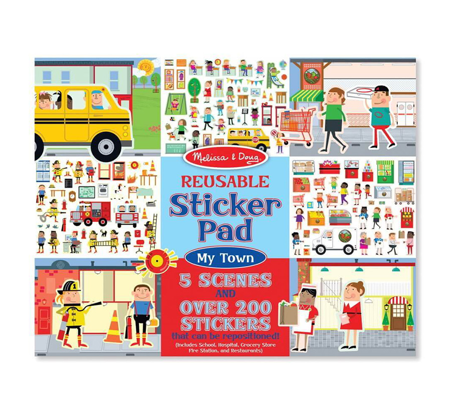 1 חוברת מדבקות העיר שלי | Melissa & Doug – תמונה 1