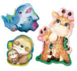 ⁦בייבי חיות – פאזל התאמה עם כרטיסי מישוש לפעוטות | Lisciani⁩ – תמונה ⁦2⁩