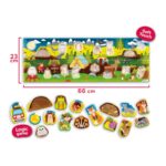 ⁦פאזל הרכבה והתאמה – משפחת החיות | Lisciani⁩ – תמונה ⁦4⁩