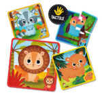 ⁦פאזל חיות בייבי טאץ' – פאזל מונטסורי חושי לפעוטות | Lisciani⁩ – תמונה ⁦5⁩