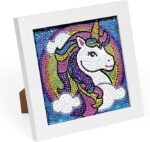 ערכת שיבוץ אבנים חד קרן 5D עם מסגרת 18/18