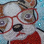 ⁦ערכת שיבוץ אבנים כלב 5D עם מסגרת 18/18⁩ – תמונה ⁦8⁩