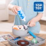 ⁦סט משחק כיריים Simmer & Stir עם אפקט מים משנה צבע | Melissa & Doug⁩ – תמונה ⁦5⁩