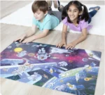⁦פאזל רצפה חלל זוהר בחושך 48 חלקים | Melissa& Doug⁩ – תמונה ⁦2⁩
