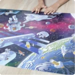 ⁦פאזל רצפה חלל זוהר בחושך 48 חלקים | Melissa& Doug⁩ – תמונה ⁦4⁩