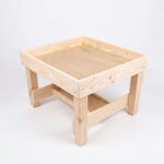 ⁦שולחן עץ לכיתות - קטן⁩ – תמונה ⁦5⁩