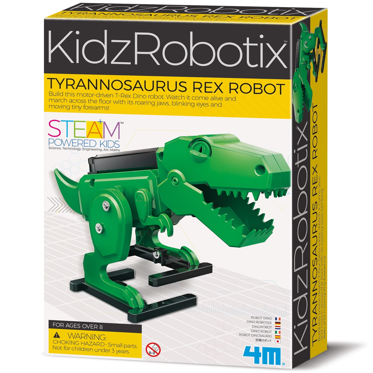 00-03460_Online_Photo_PackageFront רקס-רובוט השואג המכני | Rex Robot - רובוטיקה 4M – תמונה 1